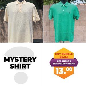 3 Pack of Size Medium Polos